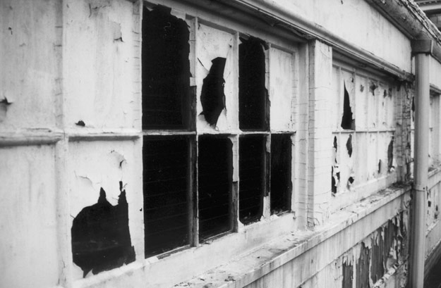 broken window