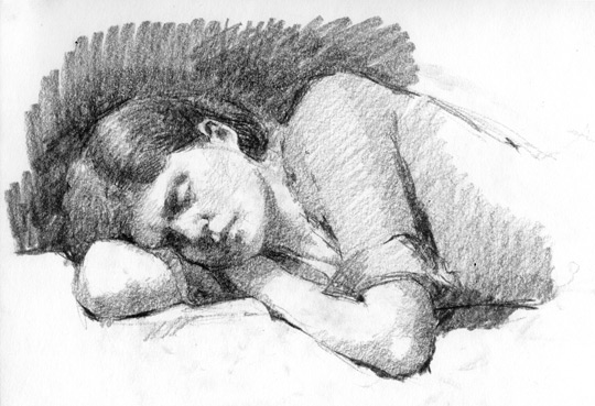 Sleeping Figure by James Tafel Shuster