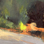 painting detail by James Tafel Shuster